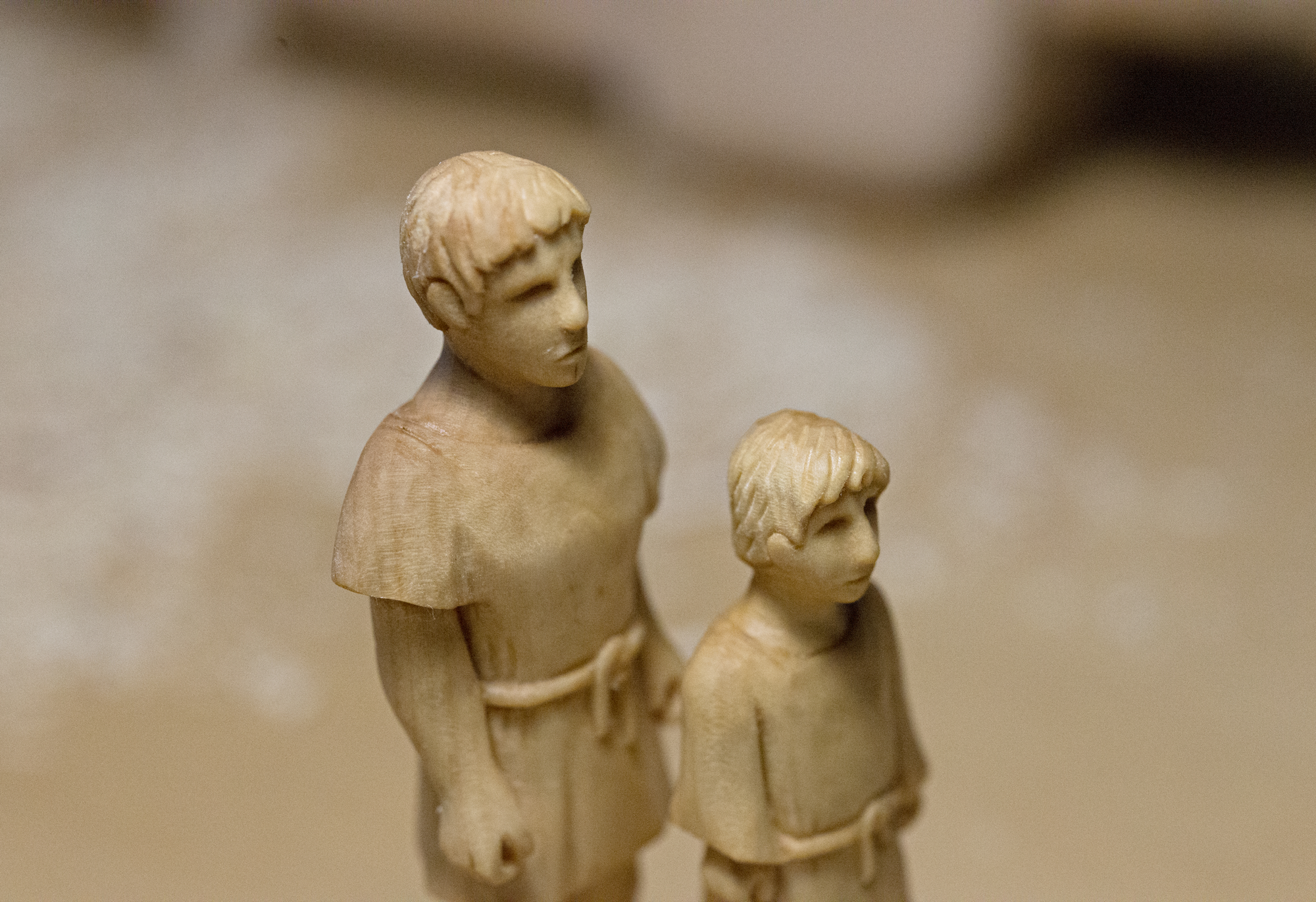 Ancient roman votive sculptures